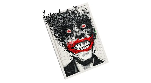 Kultowa okładka "Detective Comics" #880 z LEGO. Joker Jocka ma 1849 elementów