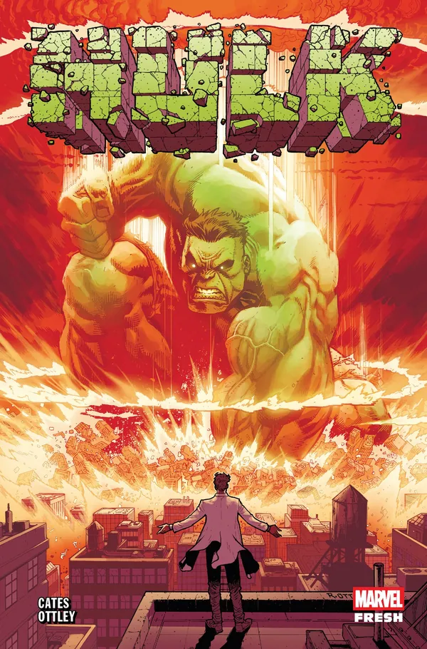 Już za kilka dni premiera komiksu Hulk autorstwa Catesa i Ottleya. Egmont pokazał przykładowe plansze