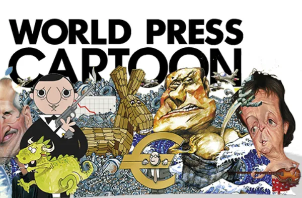 Paweł Kuczyński z nagrodą na World Press Cartoon 2025. Polak trzeci w kategorii Editorial Cartoon