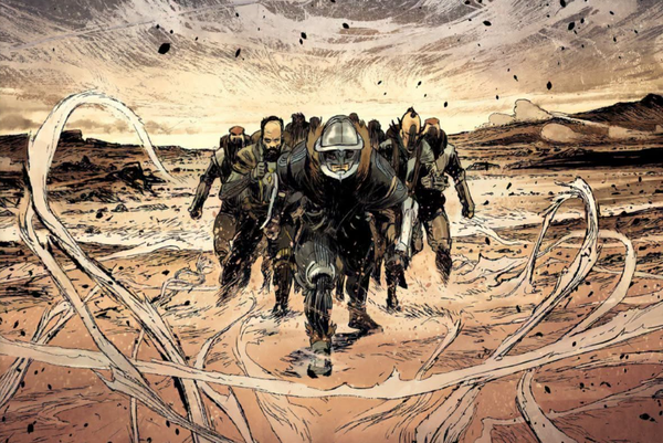 „Horda kontrwiatrowa” w sierpniu. Lost In Time wyda komiksową adaptację powieści Alaina Damasia