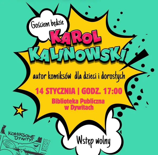 Karol Kalinowski (KRL) w Dywitach. Spotkanie autorskie 14 stycznia
