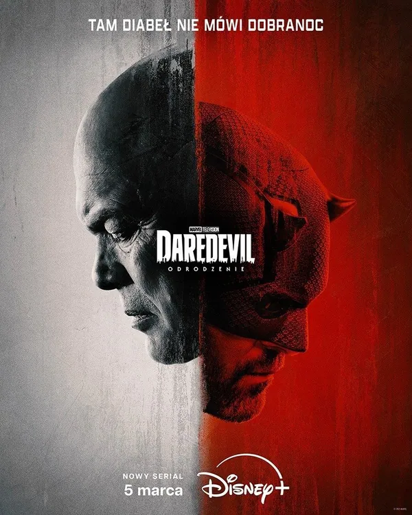 Daredevil: Odrodzenie - Disney+ zaprezentował nowy zwiastun