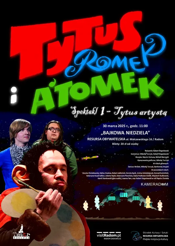 Tytus odwiedzi Radom! W najbliższą niedzielę odbędzie się spektakl w Resursie