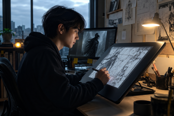 AI wchodzi do webtoonów. Korea i Indie testują przyszłość komiksu