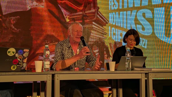 Riff Reb’s na MFKiG 2026. „Włóczęga wśród gwiazd” i Jack London w komiksie. Zapis nagrania z panelu