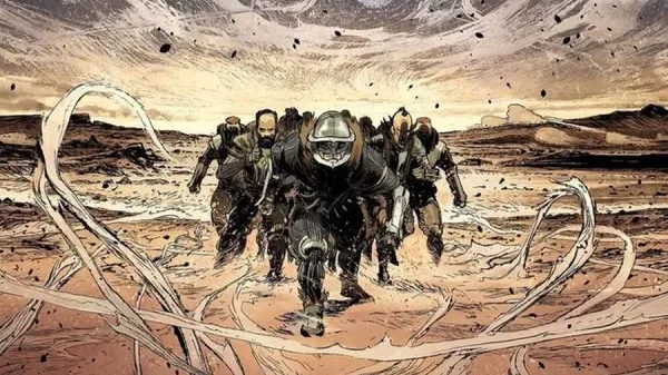 Lost In Time wyda „La Horde du Contrevent”. To komiksowa adaptacja kultowej francuskiej SF