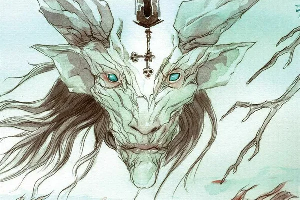 Przykładowa plansza z komiksu „Crowbound” Jeffa Lemire’a i Dustina Nguyena