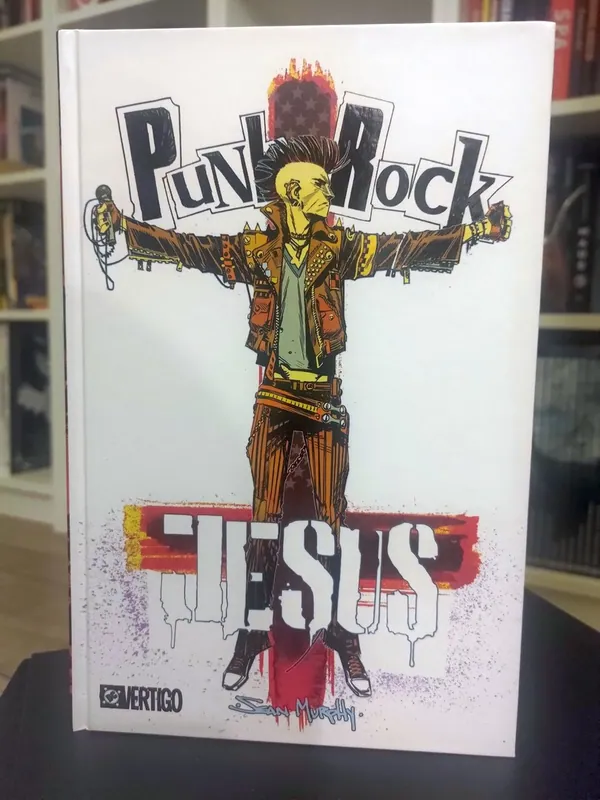 okładka komiksu „Punk Rock Jesus”