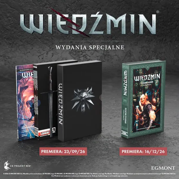 Zbiorczy „Wiedźmin” także po polsku. Egmont wyda sześć adaptacji i premierowy „Głos rozsądku”