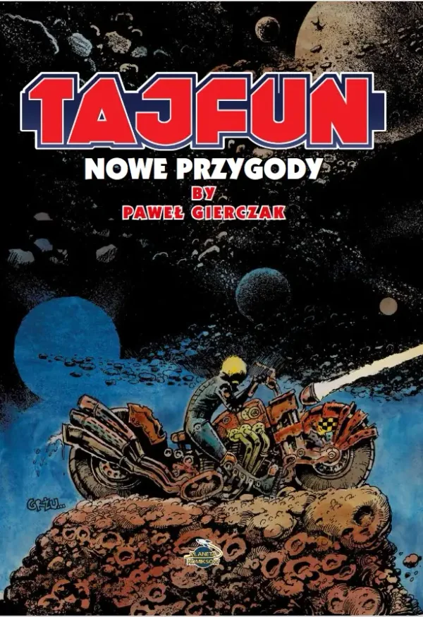 Na MFKiG nowy„Tajfun” Pawła Gierczaka. To pierwszy tom nowych przygód