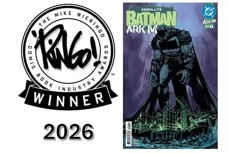 „Absolute Batman” najlepszą serią. Znamy laureatów Ringo Awards 2026