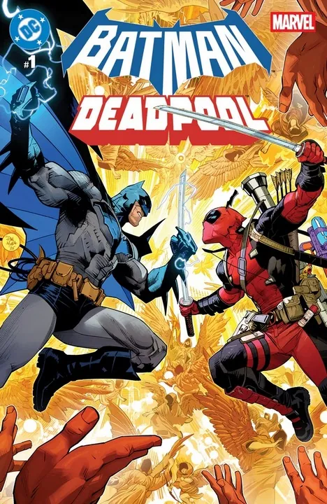 okładka komiksu Batman vs Deadpool