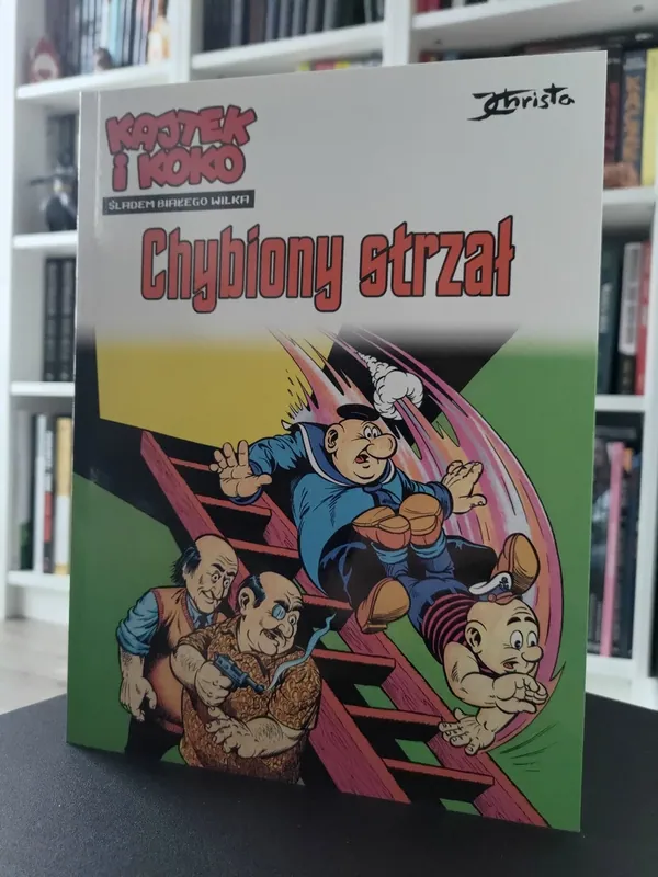 "Kajtek i Koko. Chybiony strzał". Janusz Christa. Recenzja komiksu